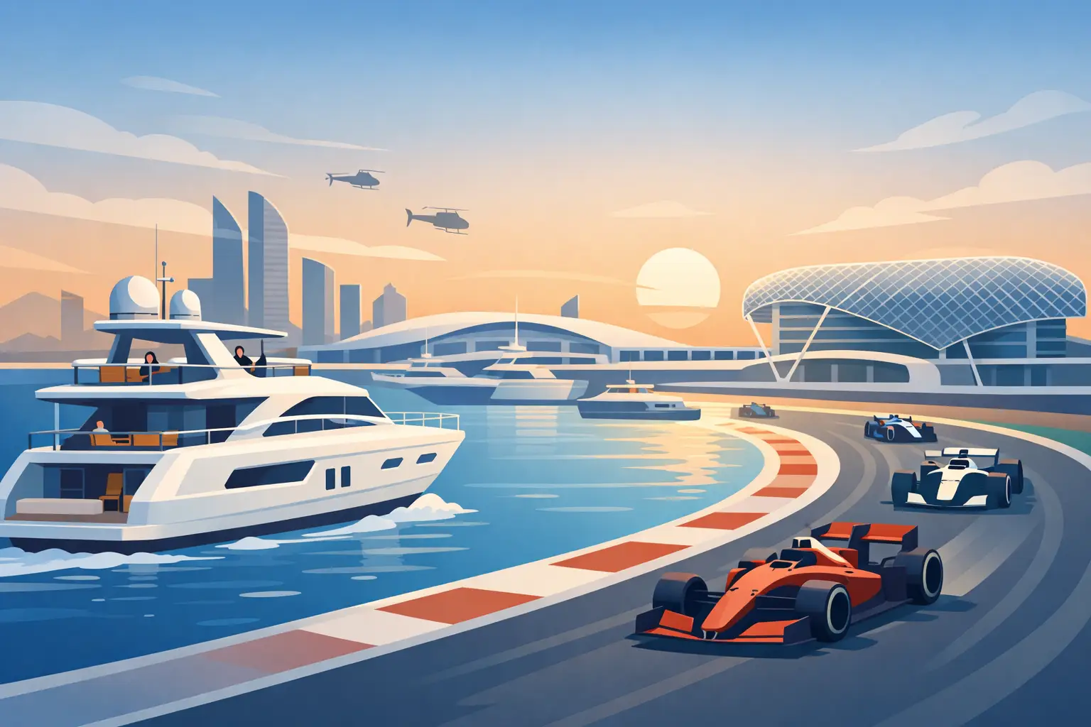 Formula 1 Yacht Charter Abu Dhabi Guide